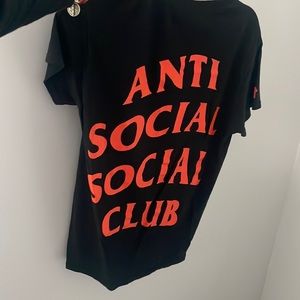 Used Anti Social Social Club undefeated shirt